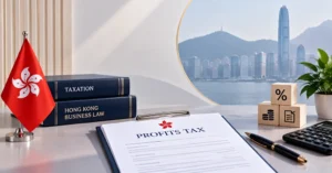 Hong Kong profits tax rates of 16.5% for limited companies and 15% for sole proprietorships and partnerships