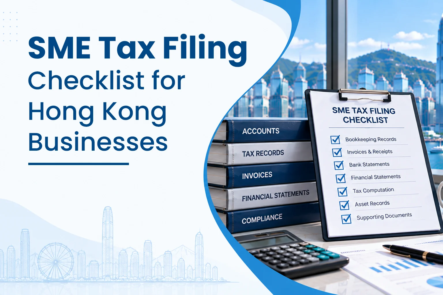 SME tax filing checklist for Hong Kong businesses preparing a profits tax return
