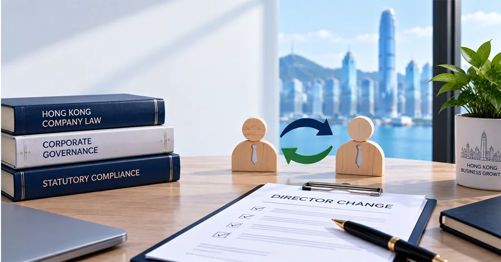 Reasons for changing a company director, including resignation and removal