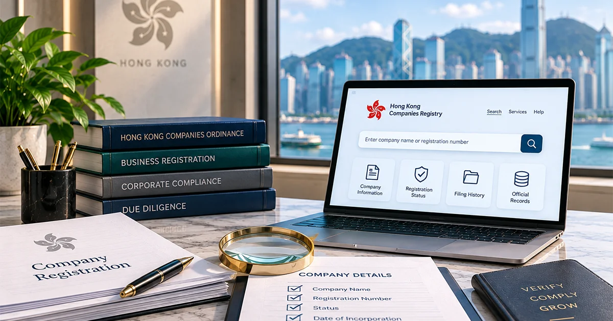 how to search business registration records