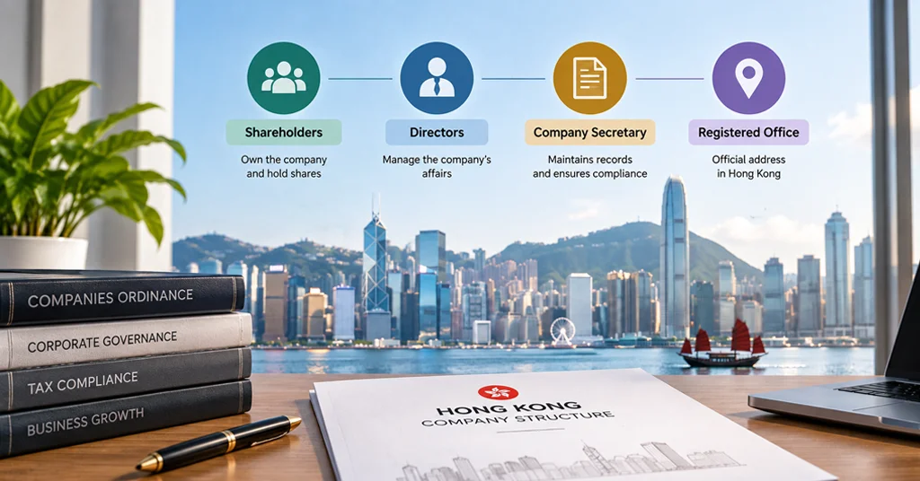 Hong Kong registered office and company compliance structure